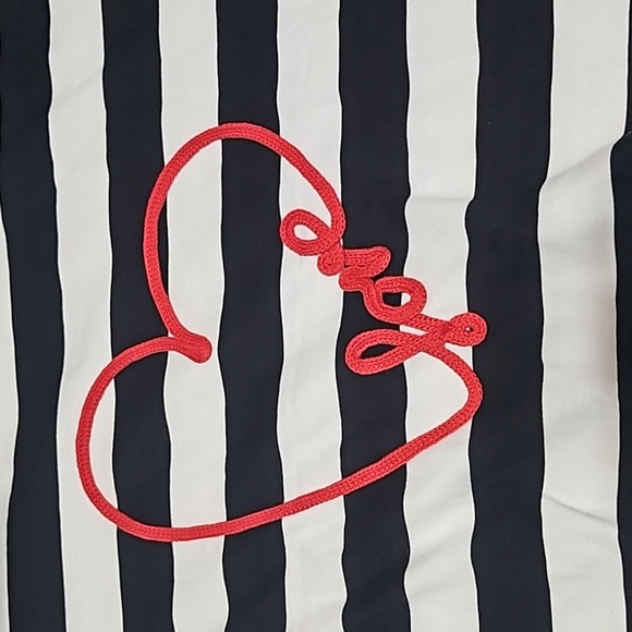 NWT M by Marled Stripe Tee - Picture 2 of 2